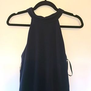 After Six Dessy Bridesmaid Dress in Midnight